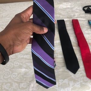 Men’s chaps Purple & Black Tie